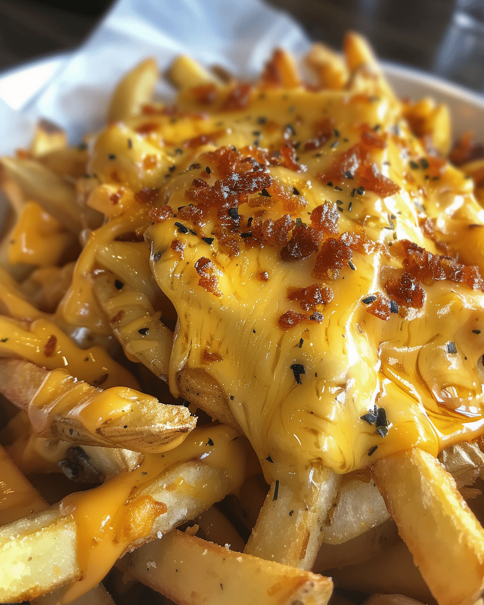 Louisiana Voodoo Cheese Fries