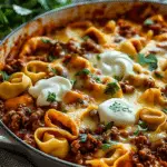 Cheesy Beef Enchiladas Tortellini