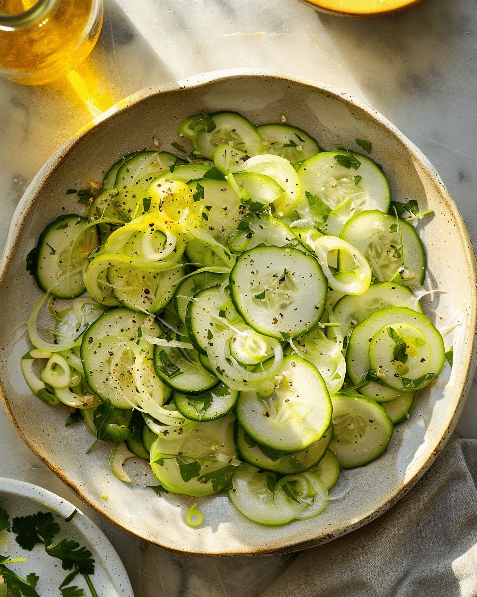 Cucumber Caesar Salad: A Refreshing Twist On A Classic