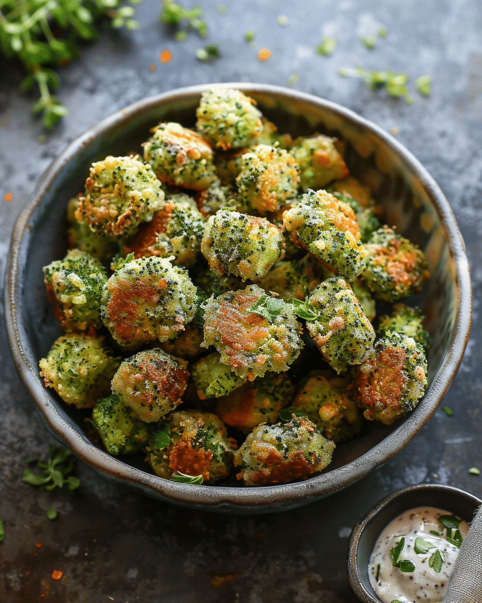 Broccoli tots