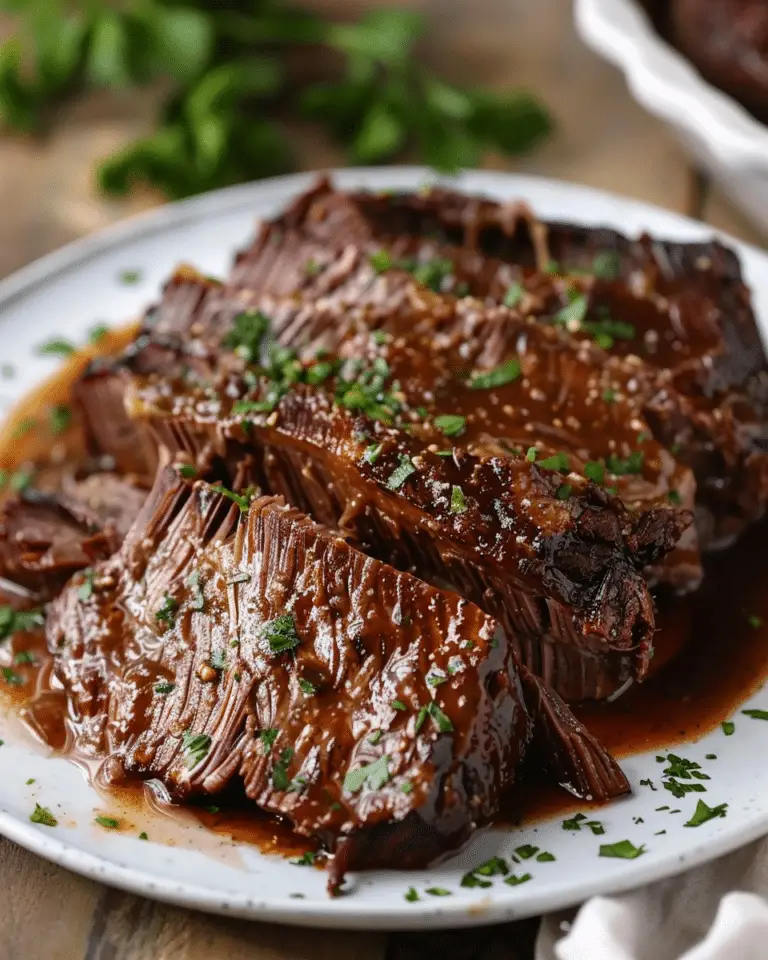 Crockpot 5-Ingredient Pot Roast