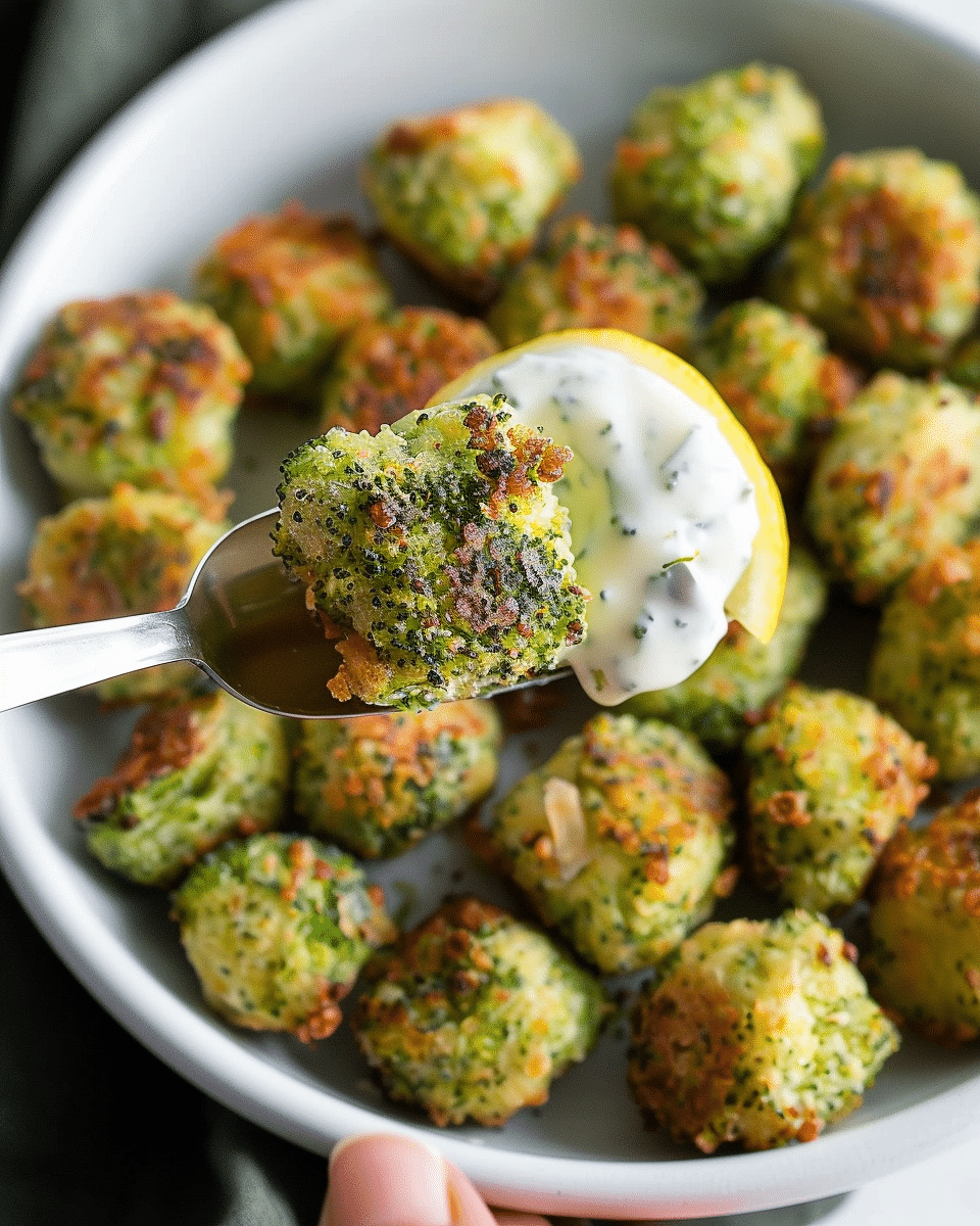 Broccoli tots