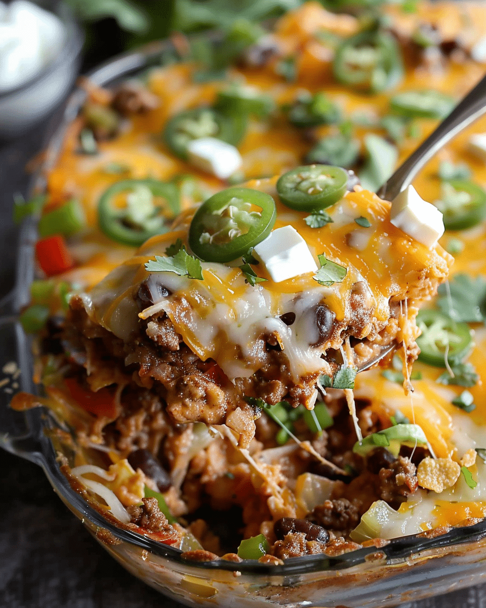 Low Carb Taco Casserole Recipe