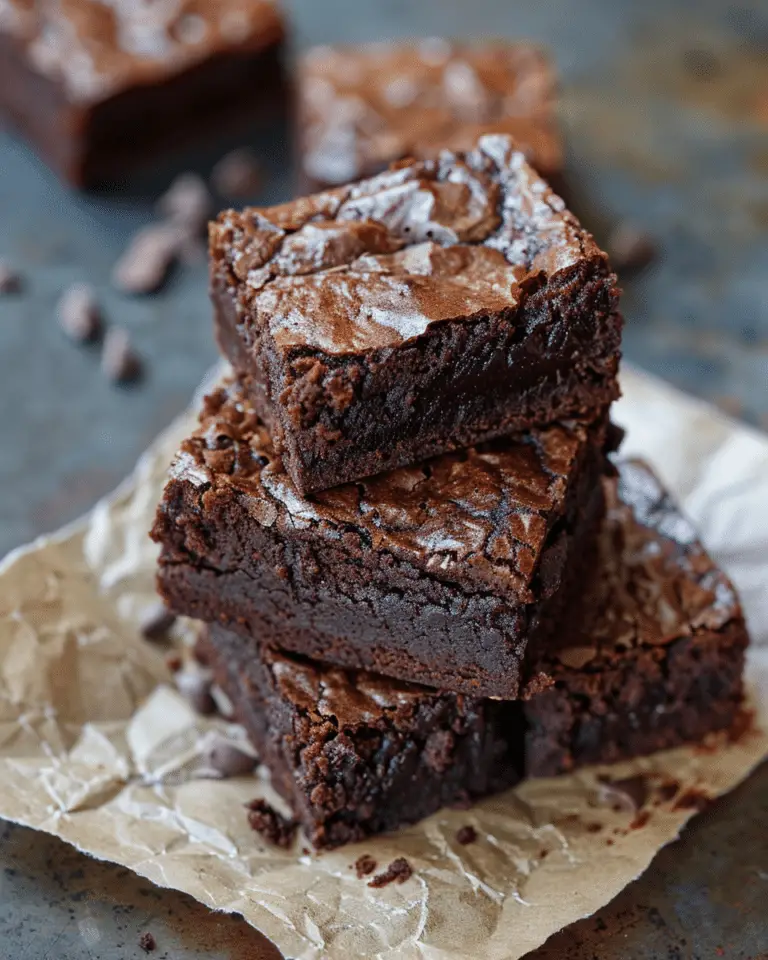 Healthy Low-Calorie Fudgy Brownies – Guilt-Free And Indulgent