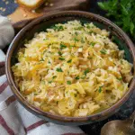Lahanorizo (Greek Rice With Cabbage)