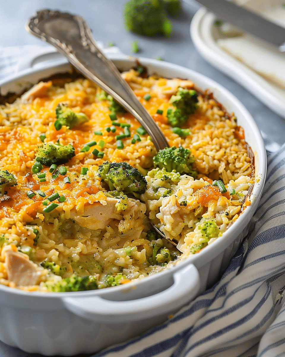 Chicken Broccoli Rice Casserole