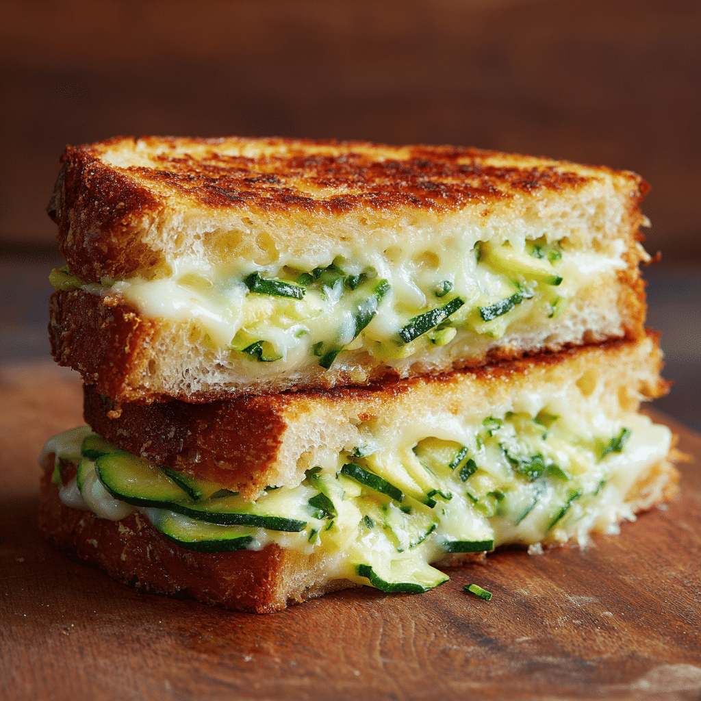 Zucchini Grilled Cheese