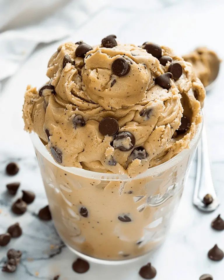 Vegan Edible Cookie Dough