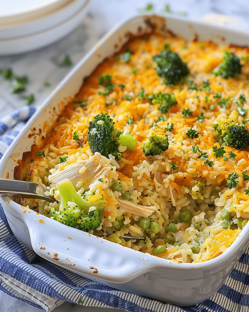 Chicken Broccoli Rice Casserole