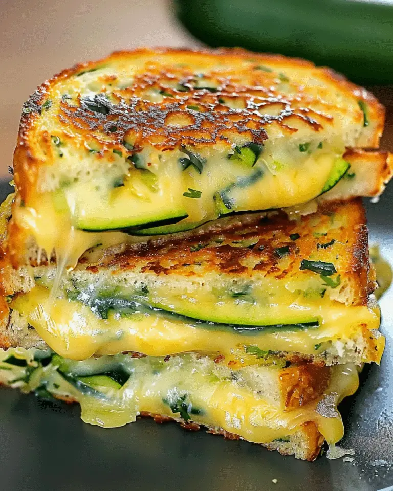Zucchini Grilled Cheese