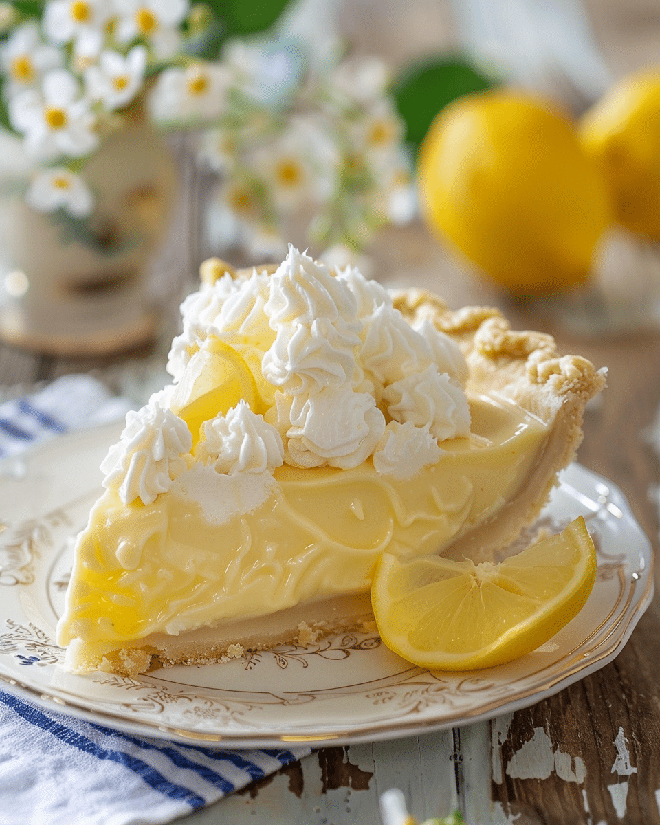 Limoncello Cream Pie