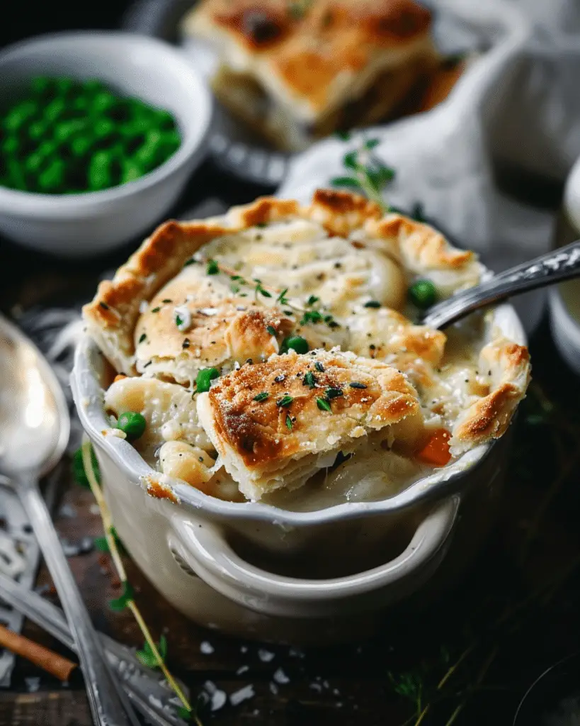 One pot gnocchi chicken pot pie
