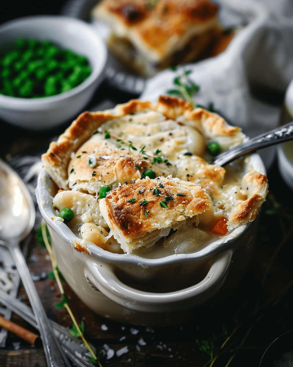 One pot gnocchi chicken pot pie
