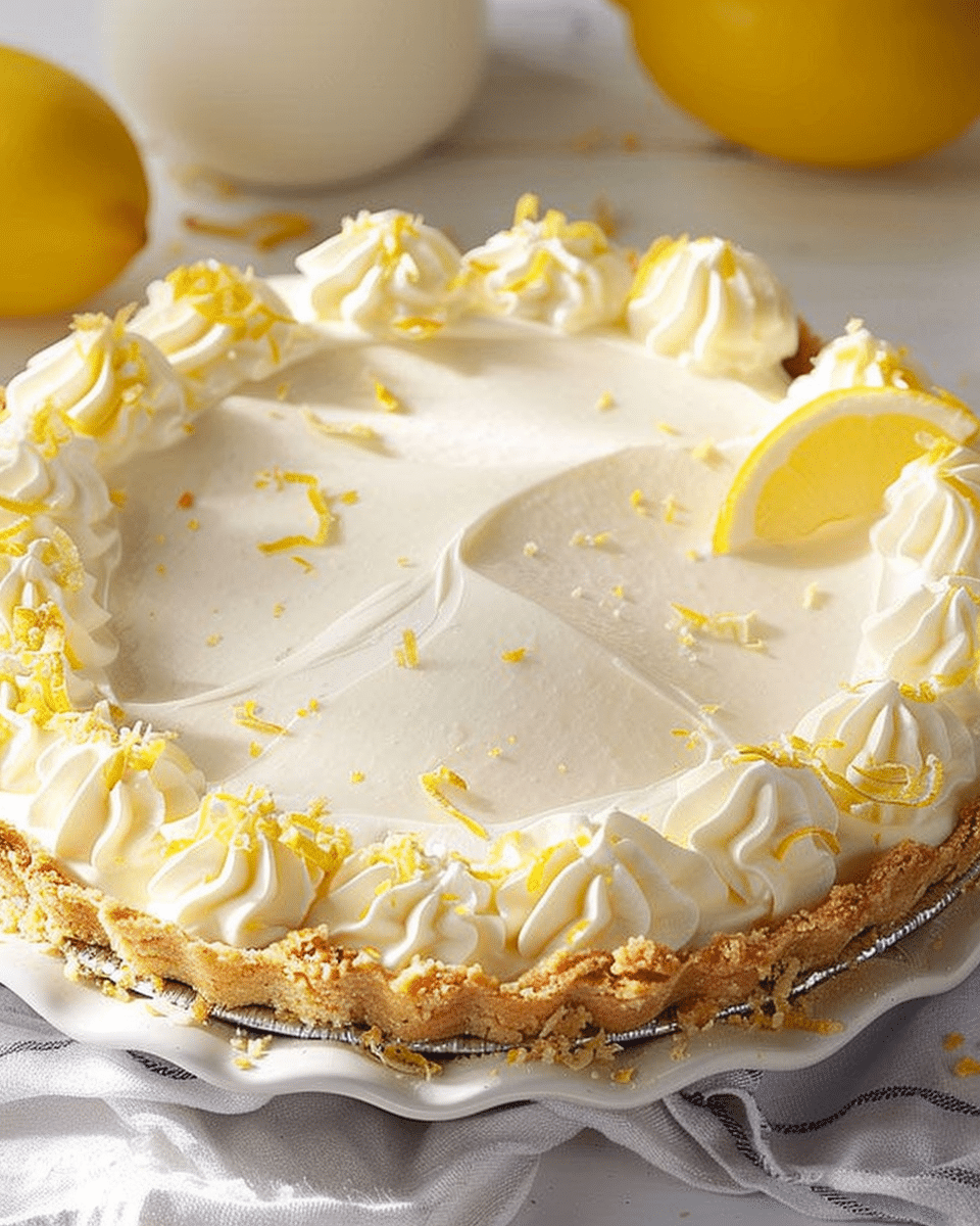 Limoncello Cream Pie