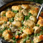 One pot gnocchi chicken pot pie
