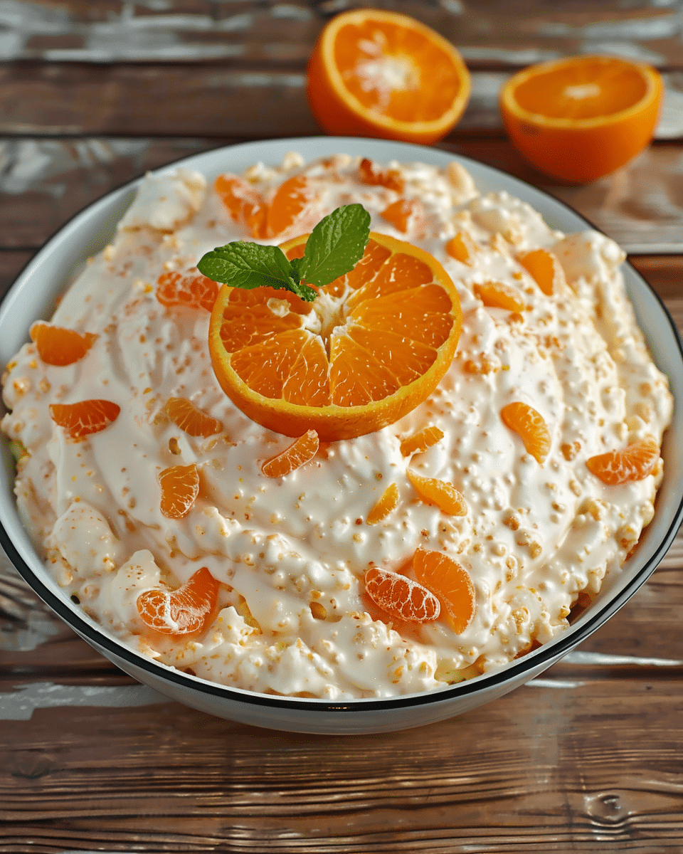 Easy Orange Creamsicle Salad