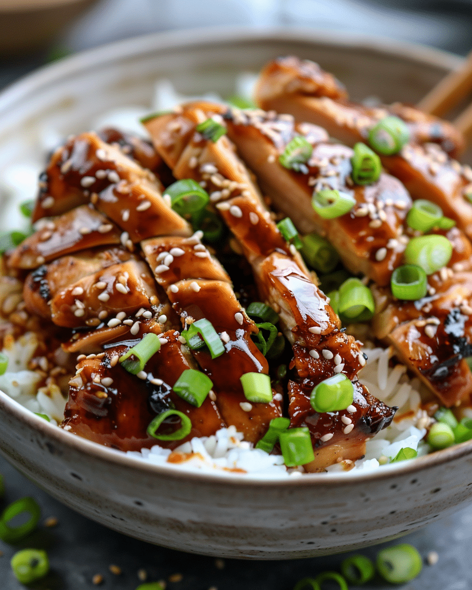 Sweet Grilled Teriyaki Chicken