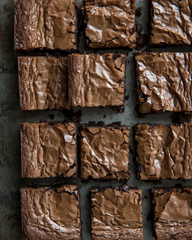 Lunchroom ladies brownies chocolate