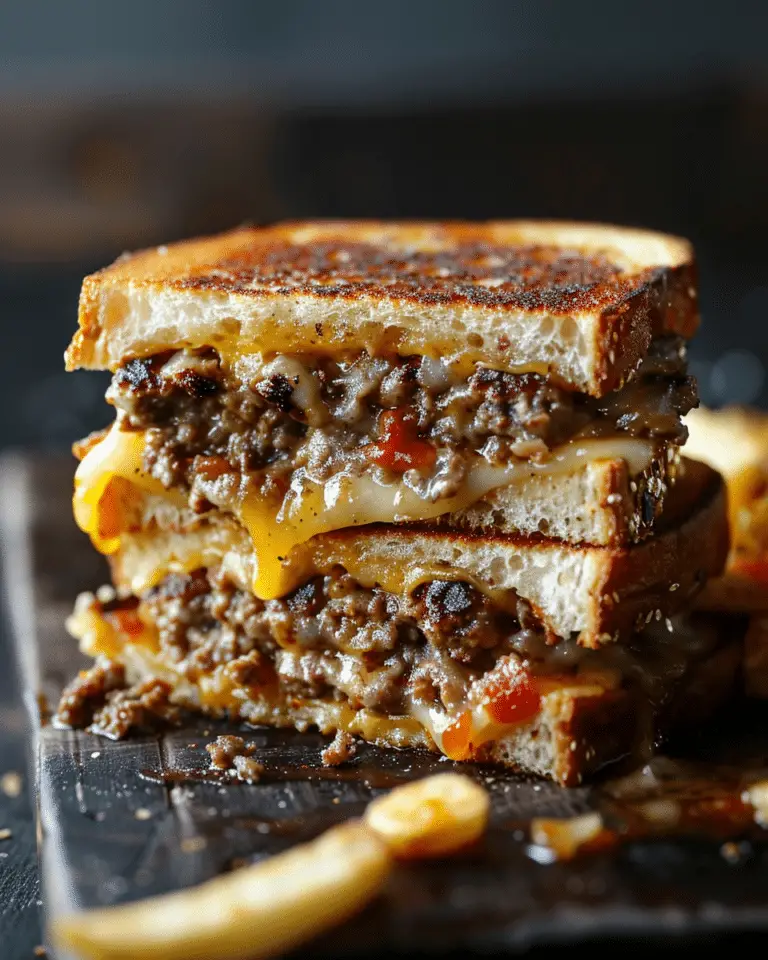 5-Ingredient Patty Melt
