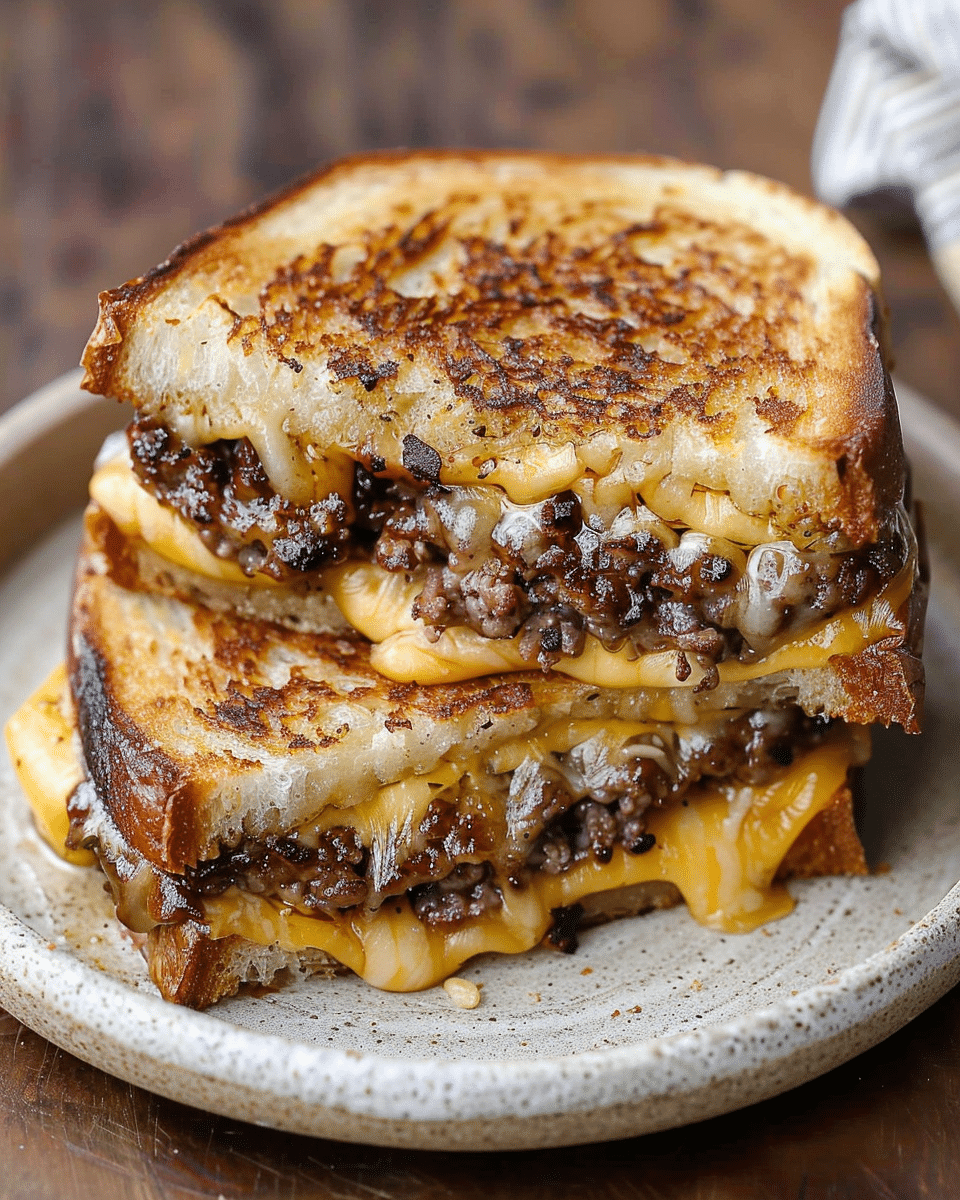5-Ingredient Patty Melt