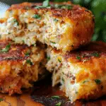 Crispy & Cheesy Tuna Melt Patties