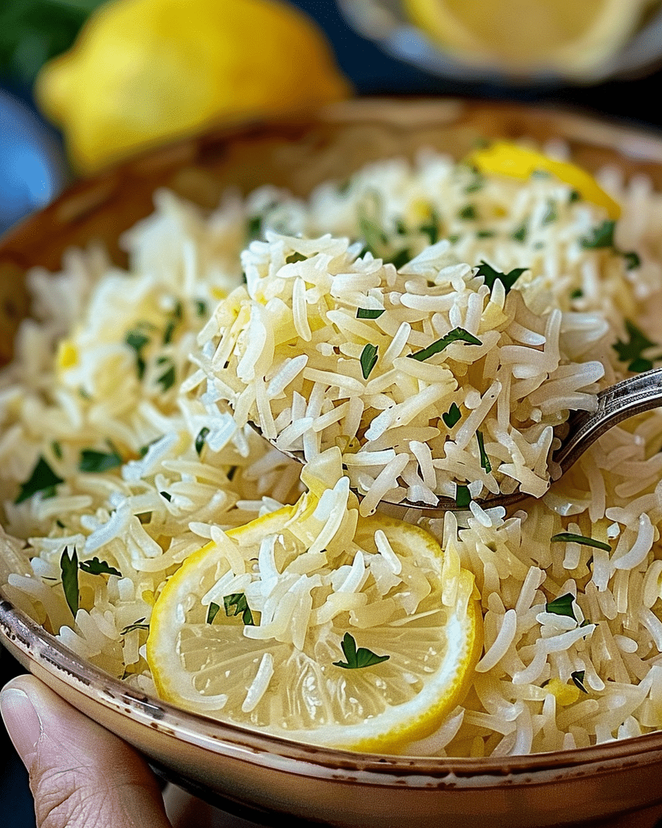 Flavorful Greek Lemon Rice