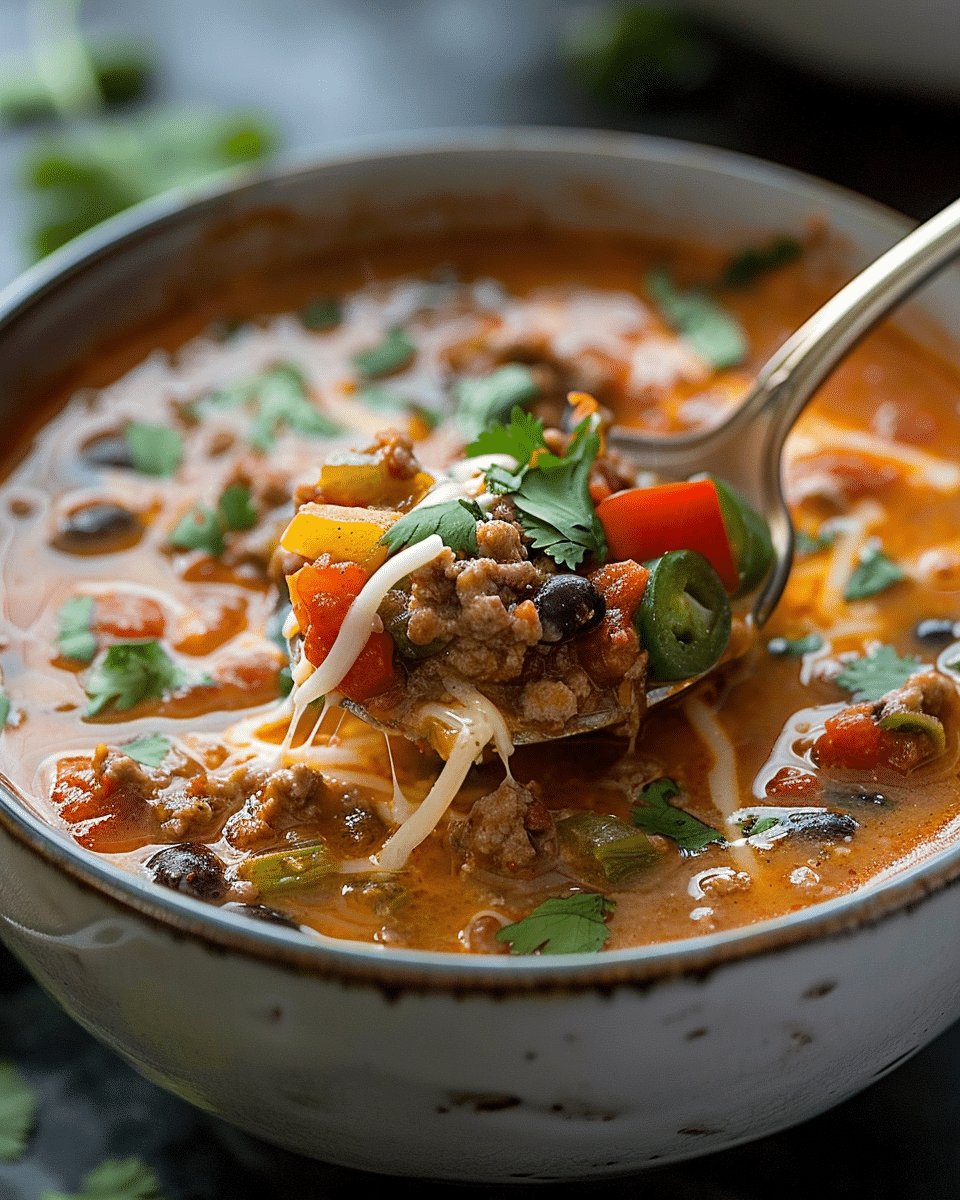 Low Carb Mexican Soup