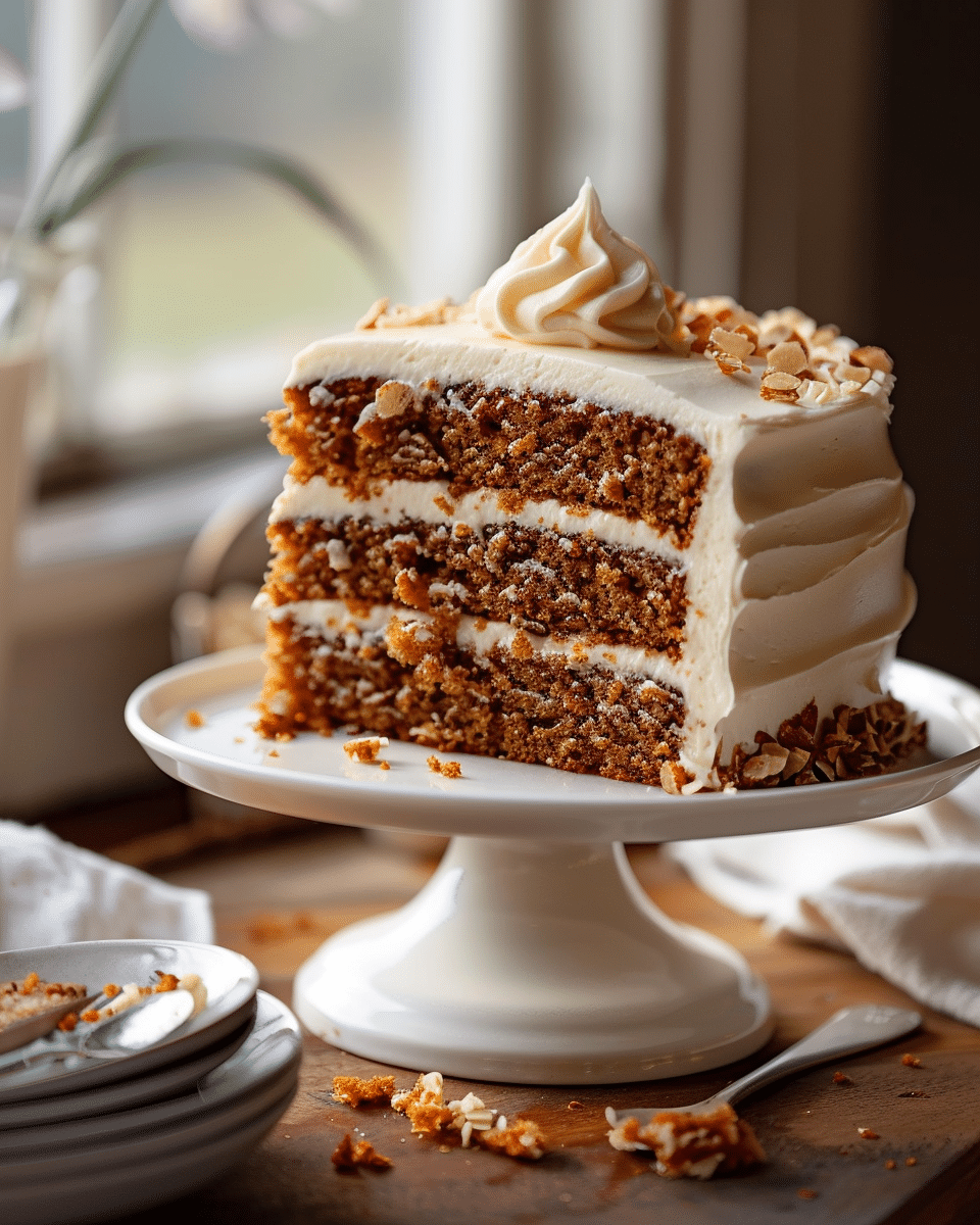 Carrot Cake With Cream Cheese Frosting