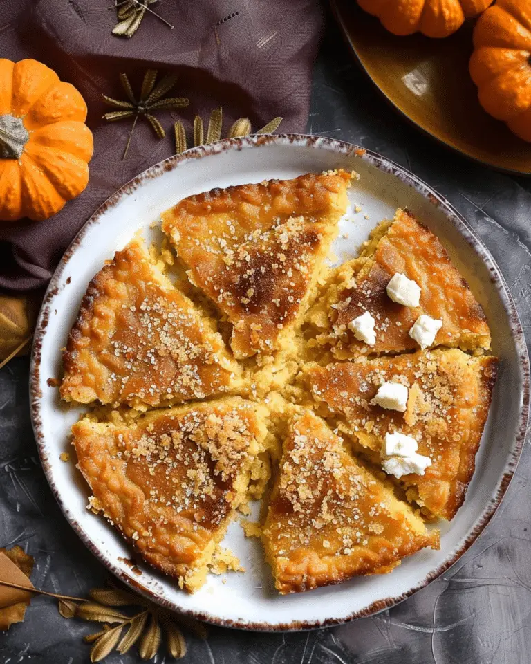 Crustless Pumpkin Pie With Feta