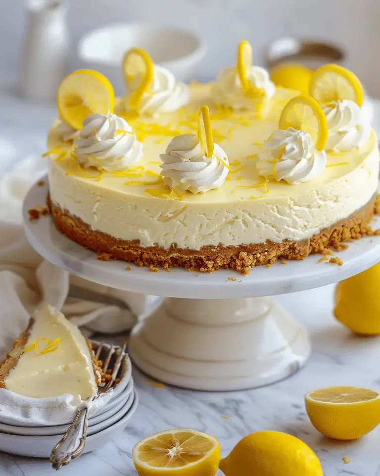 Lemon Cheesecake
