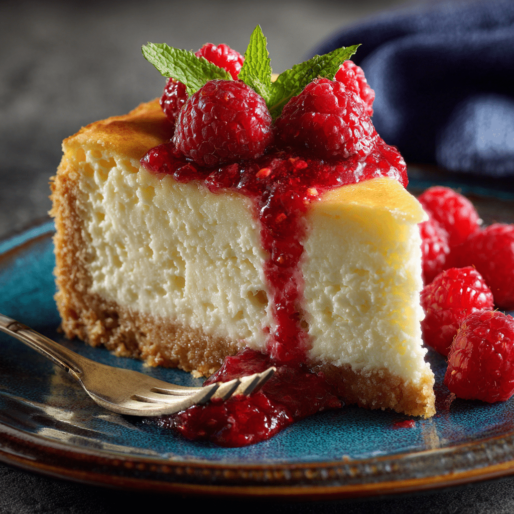 Raspberry Lemon Cheesecake
