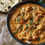 Garlic Pepper Chicken With Soft Naan