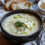 Soothing Hangover Cure Garlic Potato Soup