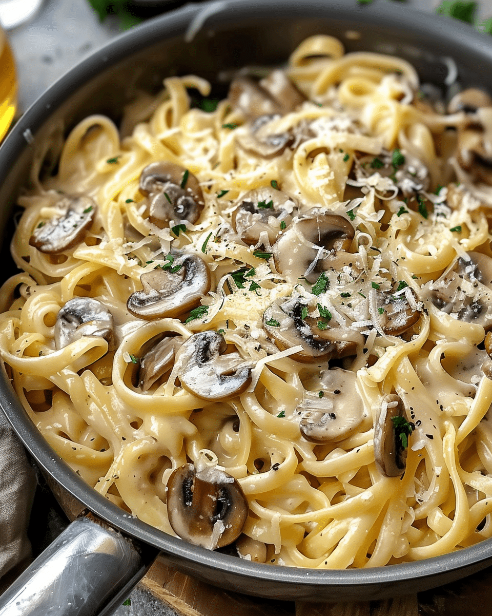 Creamy Mushroom Gruyere Pasta For Ultimate Comfort Food