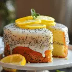 Lemon Poppy Seed Cake with Glaze