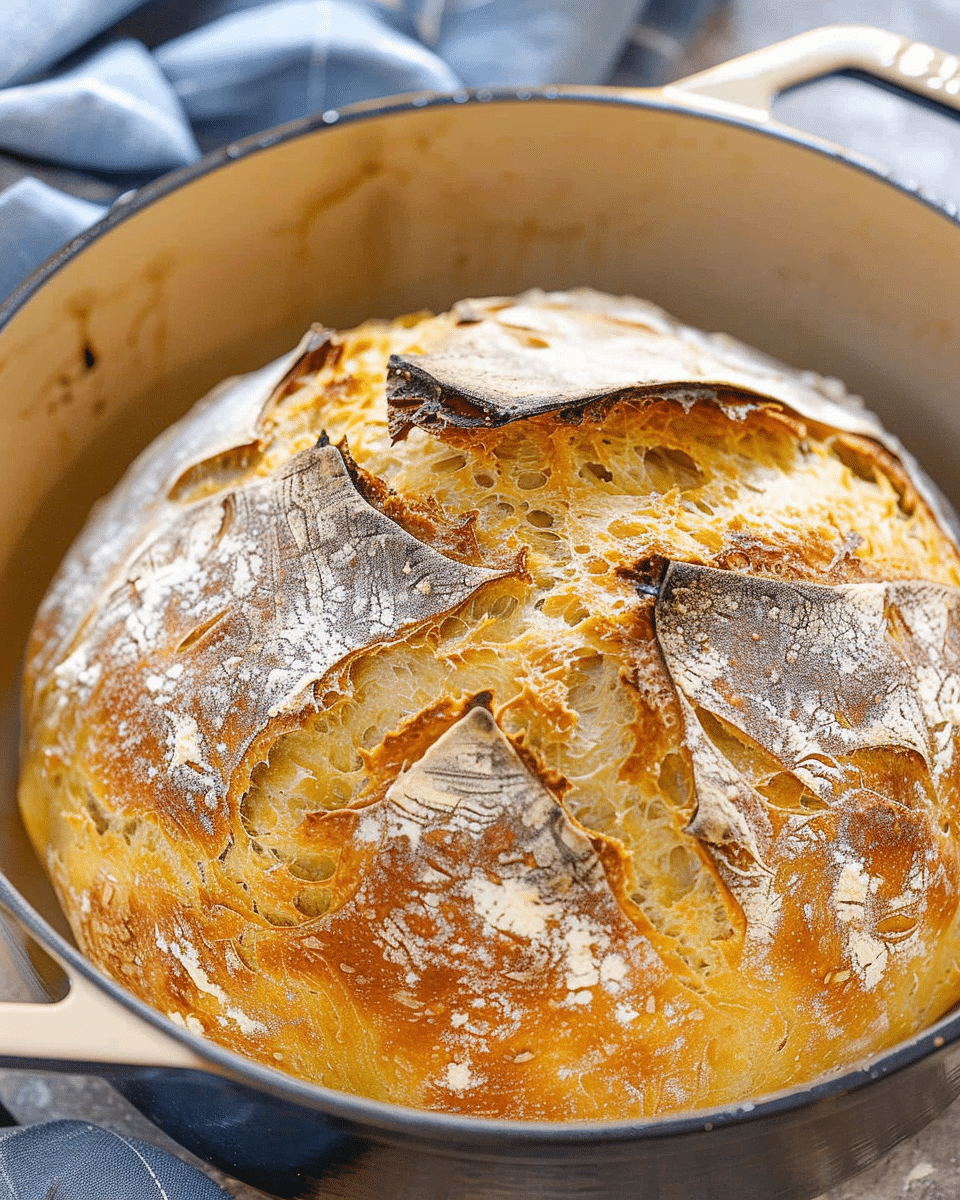 No Knead Dutch Oven Bread