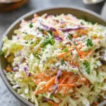Super Creamy Coleslaw Salad