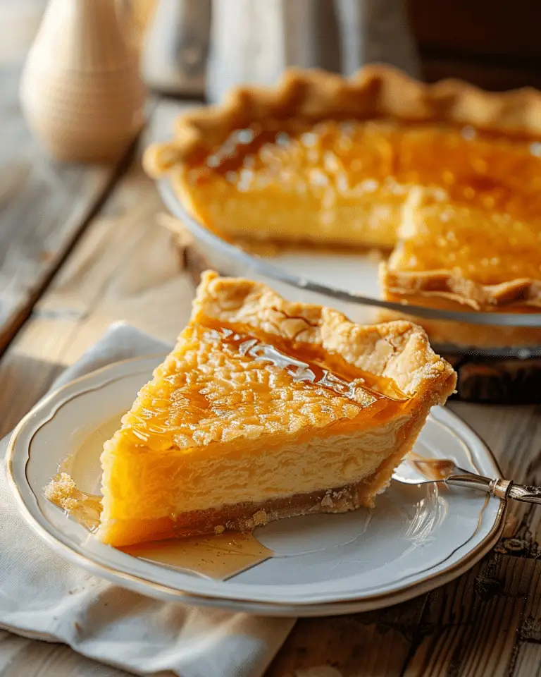 Golden Greek Honey Pie (Melopita)