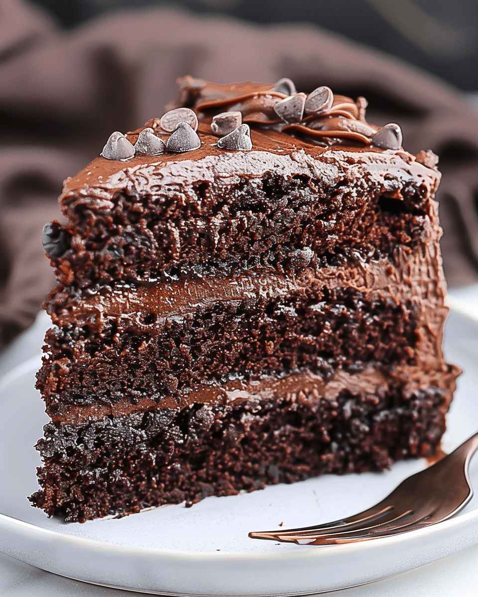 Ultimate Decadent Gluten-Free Chocolate Cake