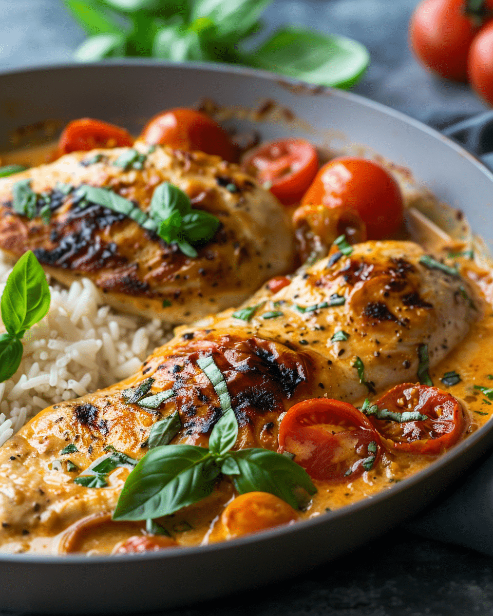 Creamy Tomato Chicken Breast