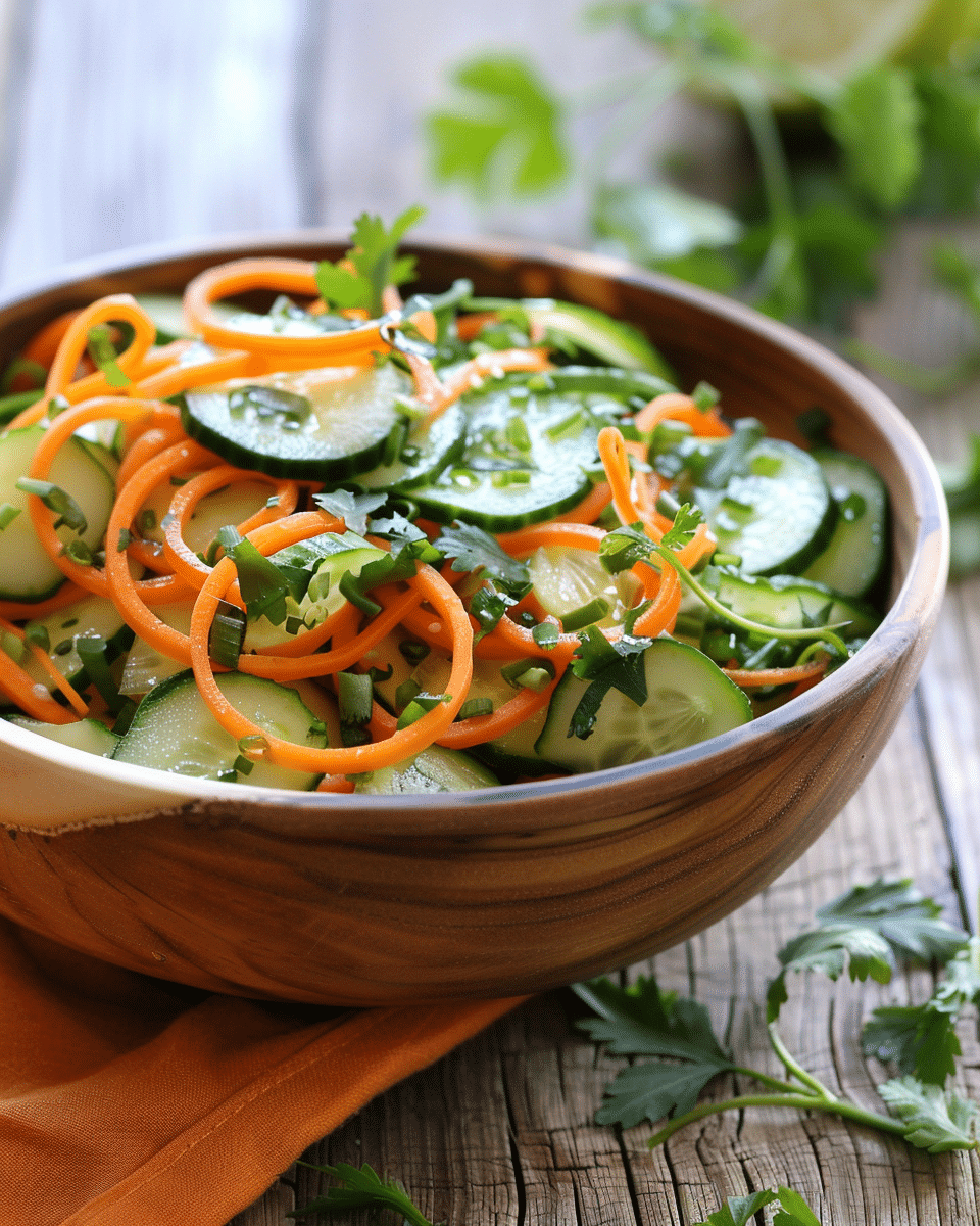 Cucumber And Carrot Salad Recipe
