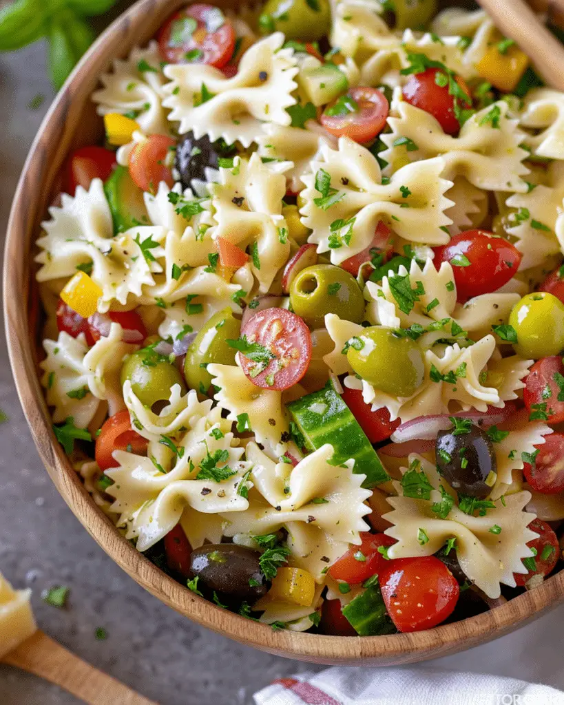 Bow Tie Pasta Salad