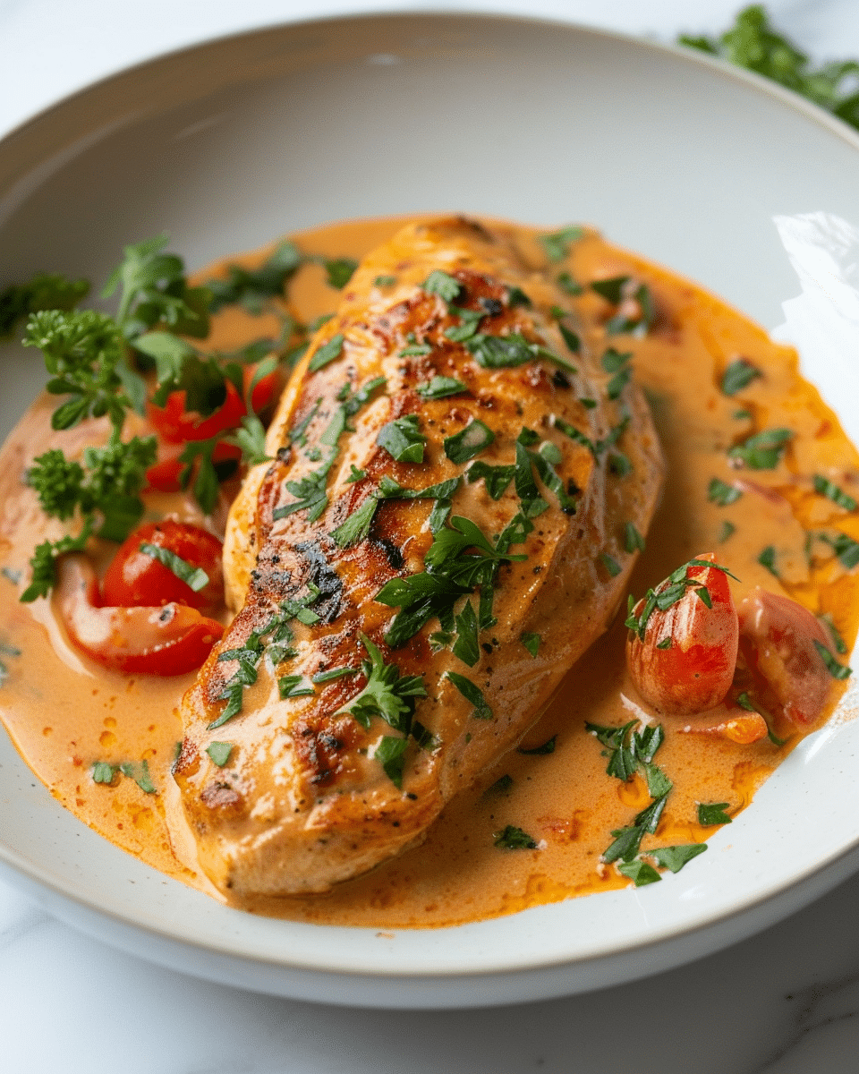 Creamy Tomato Chicken Breast