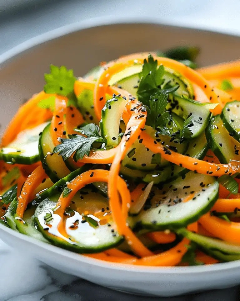 Cucumber And Carrot Salad Recipe