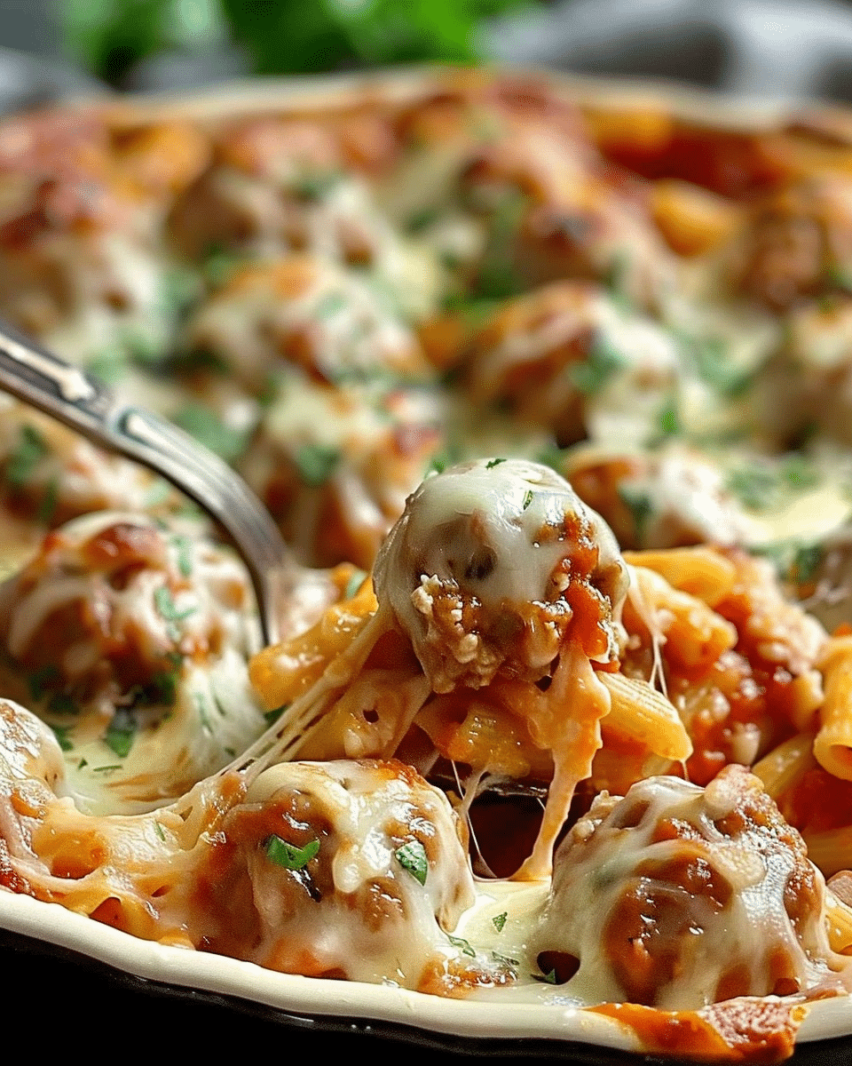 Dump And Bake Meatball Casserole: Quick Comfort Food Bliss