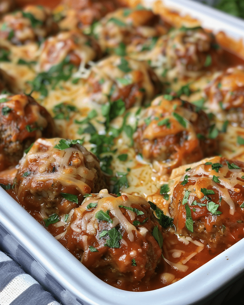 Dump And Bake Meatball Casserole: Quick Comfort Food Bliss