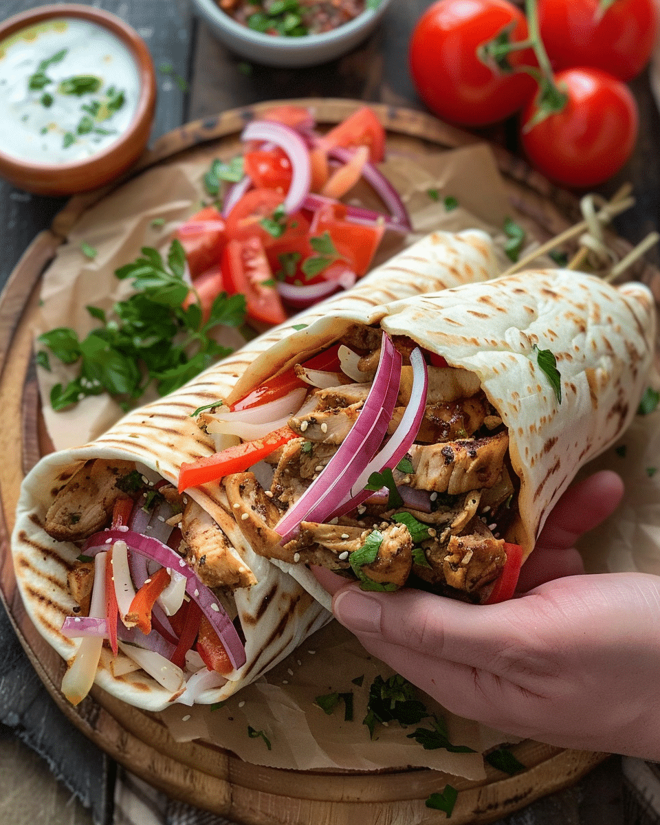 Chicken Shawarma Wrap