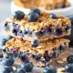 Blueberry Oatmeal Breakfast Bars