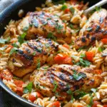 One Pan Marry Me Chicken Orzo