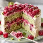 Pistachio Raspberry Cake: A Celebration of Flavor and Color